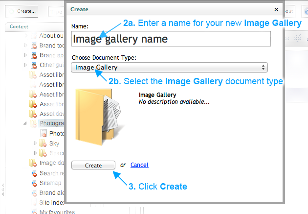 Brand Toolbox Version 3.1 Create an image gallery