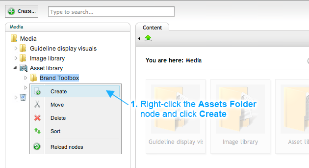 Brand Toolbox Asset Library Create an Asset – Step 1