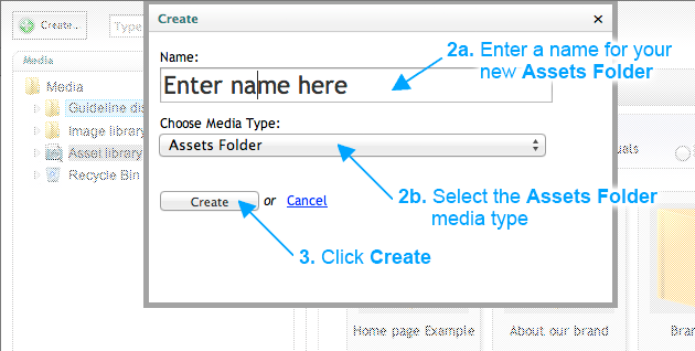 Brand Toolbox Asset Library Create an Asset Folder