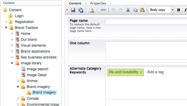 Brand Toolbox Version 3.1 Alternative keyword to Sub category mapping