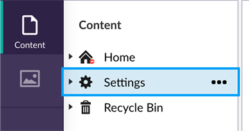 Content Settings Icon