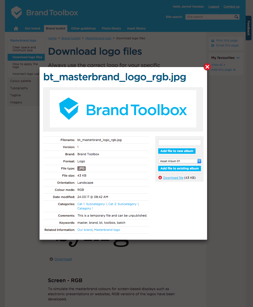 Brand Toobox Cms Download Logo Lightbox